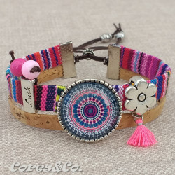 M Mandala Luck Adjustable Bracelet