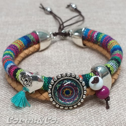 XS Mandala Double Adjustable Bracelet