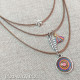 Mandala 3 Layer Short Necklace