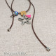 Long Adjustable Simple Necklace w/ Starfish