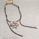 Long Adjustable Simple Necklace w/ Starfish