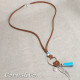 Lucky Charms Long Necklace - Courage