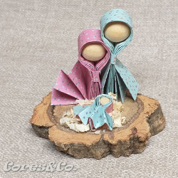 Miniature Handmade Nativity Set 24