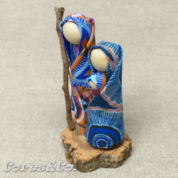 Miniature Handmade Nativity Set 58