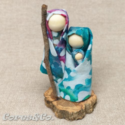Miniature Handmade Nativity Set 63