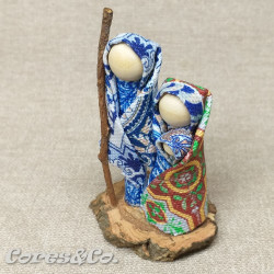 Miniature Handmade Nativity Set 64