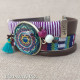 PLAXL6 - XL Mandala Wide Adjustable Bracelet