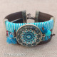 XL Mandala Wide Adjustable Bracelet