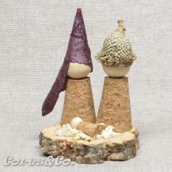 Miniature Handmade Nativity Set 90