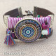 XL Mandala Wide Adjustable Bracelet