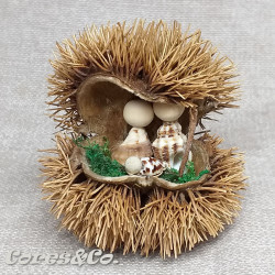 Miniature Handmade Nativity Set 95