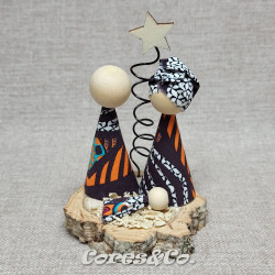 Miniature Handmade Nativity Set 63