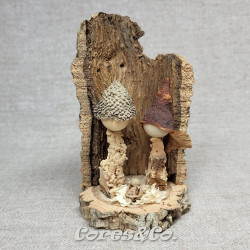 Miniature Handmade Nativity Set 119