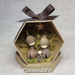 Miniature Handmade Nativity Set 87