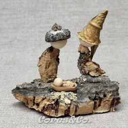 Miniature Handmade Nativity Set 127