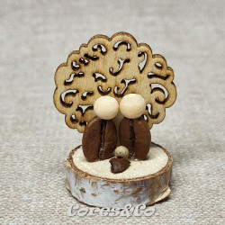 Miniature Handmade Nativity Set 127