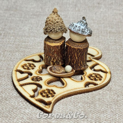 Miniature Handmade Nativity Set 127