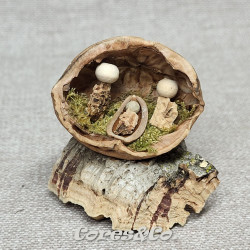 Miniature Handmade Nativity Set 86