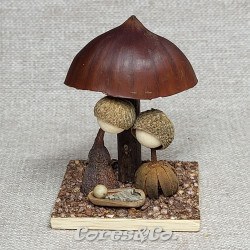 Miniature Handmade Nativity Set 139