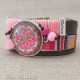 PLAXL13 - XL Mandala Wide Adjustable Bracelet