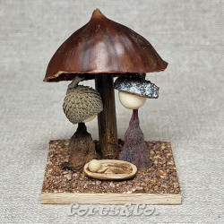 Miniature Handmade Nativity Set 144