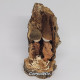 Miniature Handmade Nativity Scene with Cork Log