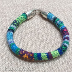 Blue Simple Ethnic Bracelet