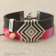 Pulseira Larga Ajustável Boho Hope