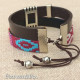 Boho Hope Wide Adjustable Bracelet