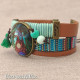 XL Mandala Wide Adjustable Bracelet