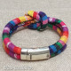 Rainbow Double Ethnic Bracelet