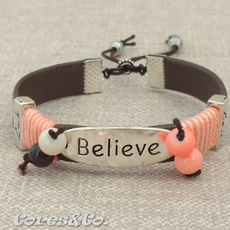 Pulseira Ajustável Believe