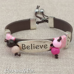 Believe Adjustable Bracelet