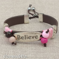 Pulseira Ajustável Believe