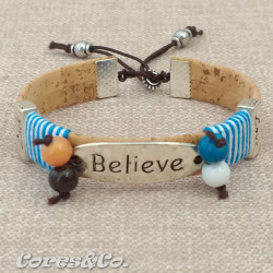 Pulseira Ajustável Believe