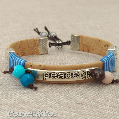 Peace Adjustable Bracelet