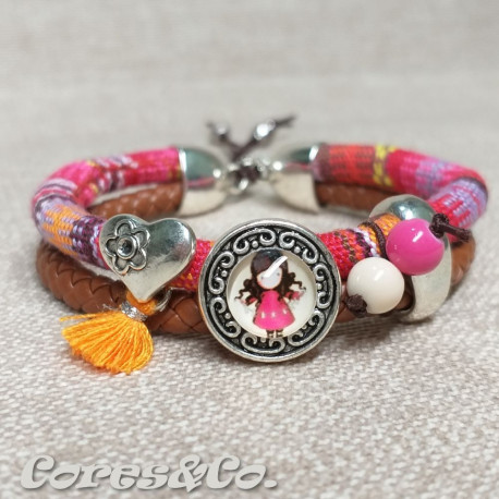 Gorjuss Doll Double Adjustable Bracelet