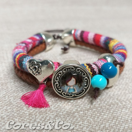 Gorjuss Doll Double Adjustable Bracelet