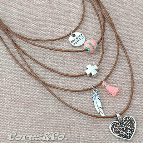 5 Layer Short Necklace "Someone Special"