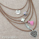 5 Layer Short Necklace "Someone Special"