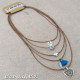 5 Layer Short Necklace "Someone Special"