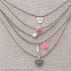 5 Layer Short Necklace "Someone Special"