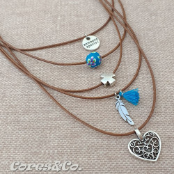 5 Layer Short Necklace "Someone Special"