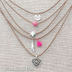 5 Layer Short Necklace "Someone Special"