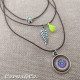 Mandala 3 Layer Short Necklace