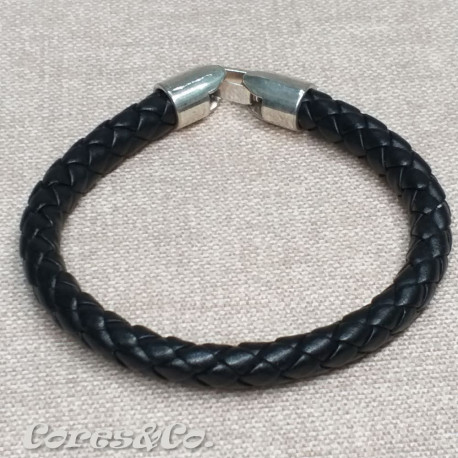 Black Braided Bracelet