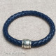 Blue Braided Bracelet