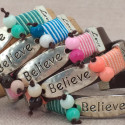 Pulseiras "Believe"